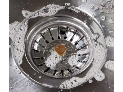 Korek metalowy do zlewu zlewozmywaka sitko duże koszyk zatyczna syfon Korek metalowy do zlewu zlewozmywaka sitko duże koszyk zatyczna syfon
