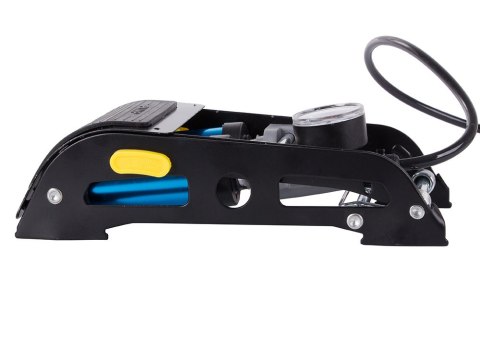 Pompka samochodowa nożna dwutłokowa końcowki rower auto do piłek materaca Pompka samochodowa nożna dwutłokowa końcowki rower auto do piłek materaca