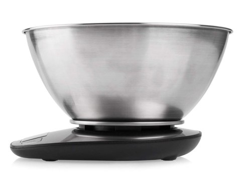 Elektroniczna waga kuchenna z misą 5kg/1g cyfrowa precyzjna metalowa Elektroniczna waga kuchenna z misą 5kg/1g cyfrowa precyzjna metalowa