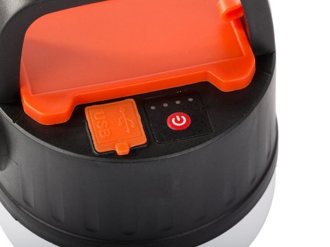 LAMPA KEMPINGOWA BIWAKOWA AKUMULATOROWA LED USB TURYSTYCZNA SZPERACZ HAK LAMPA KEMPINGOWA BIWAKOWA AKUMULATOROWA LED USB TURYSTYCZNA SZPERACZ HAK