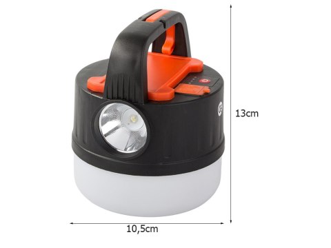 LAMPA KEMPINGOWA BIWAKOWA AKUMULATOROWA LED USB TURYSTYCZNA SZPERACZ HAK LAMPA KEMPINGOWA BIWAKOWA AKUMULATOROWA LED USB TURYSTYCZNA SZPERACZ HAK