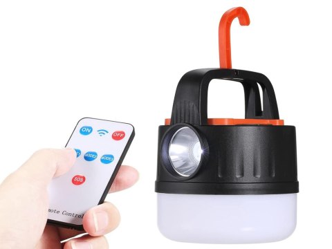 Lampa kempingowa biwakowa akumulatorowa led usb turystyczna solarna hak Lampa kempingowa biwakowa akumulatorowa led usb turystyczna solarna hak