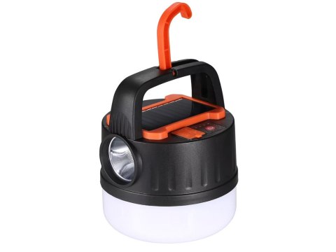 Lampa kempingowa biwakowa akumulatorowa led usb turystyczna solarna hak Lampa kempingowa biwakowa akumulatorowa led usb turystyczna solarna hak
