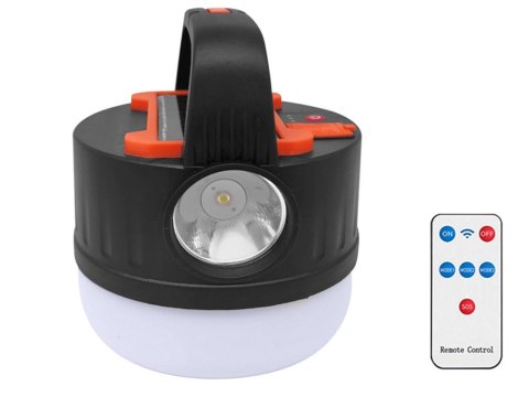 Lampa kempingowa biwakowa akumulatorowa led usb turystyczna solarna hak Lampa kempingowa biwakowa akumulatorowa led usb turystyczna solarna hak