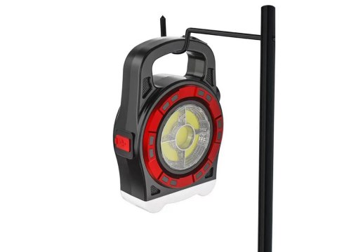Latarka solarna przenośna lampka akumulatorowa led powerbank reflektor Latarka solarna przenośna lampka akumulatorowa led powerbank reflektor
