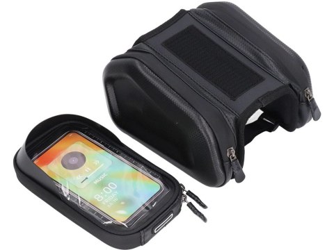 Torba rowerowa sakwa na ramę roweru etui na telefon rower wodoszczelna Torba rowerowa sakwa na ramę roweru etui na telefon rower wodoszczelna