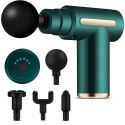 Pistolet do masażu masażer do pleców ciała mocny massage gun pro końcówki