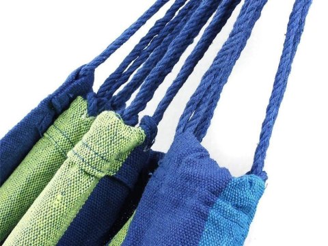 Hamak dwuosobowy z poduszką brazylijski xxl duży 200kg 260x150 pokrowiec Hamak dwuosobowy z poduszką brazylijski xxl duży 200kg 260x150 pokrowiec