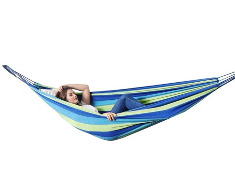 Hamak ogrodowy wiszący dwuodobowy 300x160cm brazylijski xxl torba pokrowiec Hamak ogrodowy wiszący dwuodobowy 300x160cm brazylijski xxl torba pokrowiec