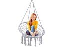 Huśtawka ogrodowa bocianie gniazdo fotel wiszący krzesło boho 80cm