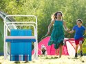 Krzesło składane turystyczne plażowe ogrodowe lekkie na biwak namiot