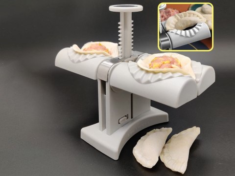 Maszynka urządzenie forma do robienia lepienia pierogów pierożków ręczna Maszynka urządzenie forma do robienia lepienia pierogów pierożków ręczna