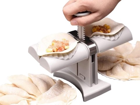 Maszynka urządzenie forma do robienia lepienia pierogów pierożków ręczna Maszynka urządzenie forma do robienia lepienia pierogów pierożków ręczna