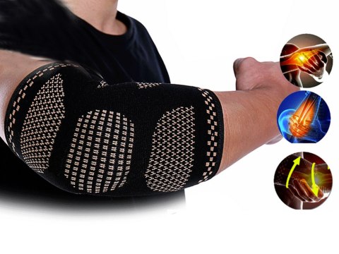 Stabilizator stawu łokciowego wspomagacz na łokieć orteza opaska elastyczna Stabilizator stawu łokciowego wspomagacz na łokieć orteza opaska elastyczna
