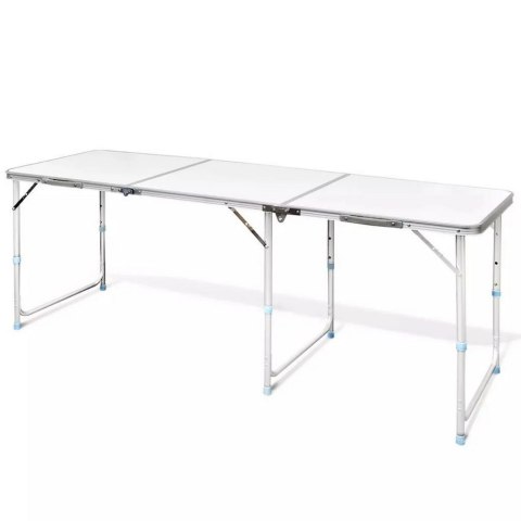 Stolik turystyczny składany kempingowy stół ogrodowy duży 180x60 walizka Stolik turystyczny składany kempingowy stół ogrodowy duży 180x60 walizka