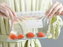 Torebki foliowe strunowe suwak zamykane szczelne do żywności 600ml 20szt