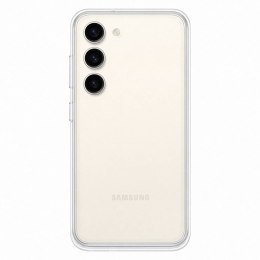 ETUI POKROWIEC Z WYMIENNYMI PLECKAMI SAMSUNG GALAXY S23 FRAME COVER BIAŁE