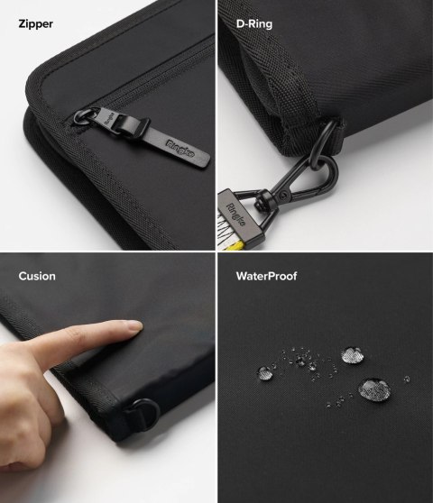 ETUI SASZETKA TORBA ORGANIZER NA LAPTOPA TABLET DO 13'' SMART ZIP POUCH BEŻOWY ETUI SASZETKA TORBA ORGANIZER NA LAPTOPA TABLET DO 13'' SMART ZIP POUCH BEŻOWY