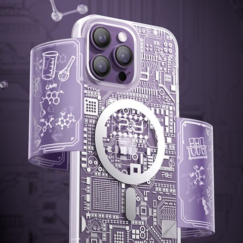 MAGNETYCZNE ETUI IPHONE 14 MAGSAFE PQY GEEK SERIES ZŁOTE MAGNETYCZNE ETUI IPHONE 14 MAGSAFE PQY GEEK SERIES ZŁOTE