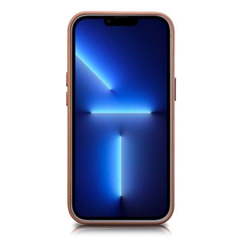 POKROWIEC ETUI Z NATURALNEJ SKÓRY DO IPHONE 14 PLUS MAGSAFE CASE LEATHER BRĄZOWY POKROWIEC ETUI Z NATURALNEJ SKÓRY DO IPHONE 14 PLUS MAGSAFE CASE LEATHER BRĄZOWY