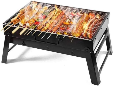 Grill turystyczny przenośny składany walizka węglowy kempingowy bbq Grill turystyczny przenośny składany walizka węglowy kempingowy bbq