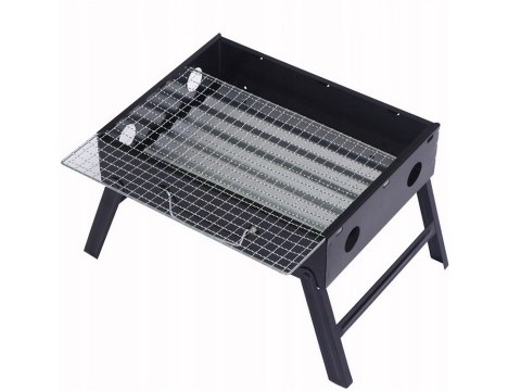 Grill turystyczny przenośny składany walizka węglowy kempingowy bbq Grill turystyczny przenośny składany walizka węglowy kempingowy bbq