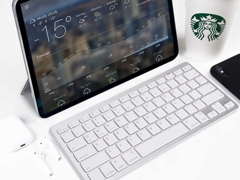 Klawiatura bezprzewodowa bluetooth do pc ipad mac mała slim niskoprofilowa Klawiatura bezprzewodowa bluetooth do pc ipad mac mała slim niskoprofilowa