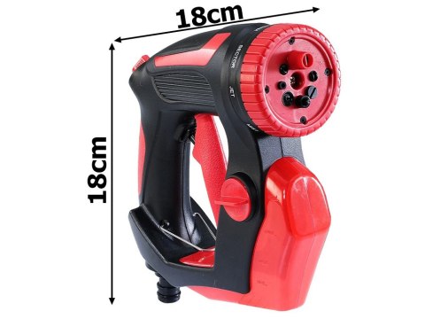 Myjka do mycia samochodu auta pistolet pianownica zbiornik pod wąż 8 trybów Myjka do mycia samochodu auta pistolet pianownica zbiornik pod wąż 8 trybów
