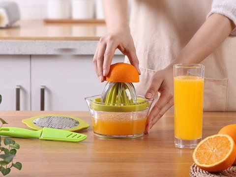 Ręczna wyciskarka cytrusów owoców wyciskacz soku z cytryn pomarańczy 400ml Ręczna wyciskarka cytrusów owoców wyciskacz soku z cytryn pomarańczy 400ml
