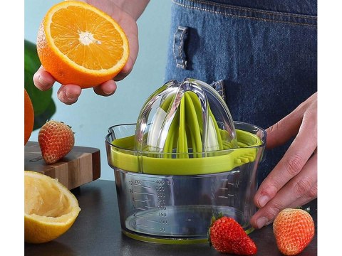 Ręczna wyciskarka cytrusów owoców wyciskacz soku z cytryn pomarańczy 400ml Ręczna wyciskarka cytrusów owoców wyciskacz soku z cytryn pomarańczy 400ml