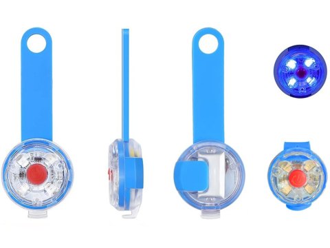 Świecąca lampka led na obrożę szelki dla psa kota zawieszka do obroży usb Świecąca lampka led na obrożę szelki dla psa kota zawieszka do obroży usb
