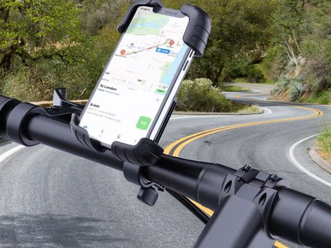 Anty-wstrząsowy uchwyt rowerowy na telefon do telefonu motor kierownicę Anty-wstrząsowy uchwyt rowerowy na telefon do telefonu motor kierownicę