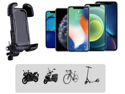 Anty-wstrząsowy uchwyt rowerowy na telefon do telefonu motor kierownicę Anty-wstrząsowy uchwyt rowerowy na telefon do telefonu motor kierownicę