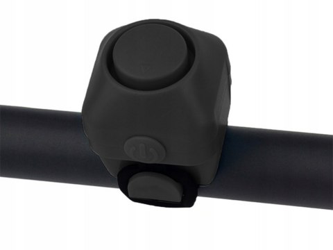 Dzwonek rowerowy klakson elektroniczny głośny 130 db syrena na rower alarm Dzwonek rowerowy klakson elektroniczny głośny 130 db syrena na rower alarm