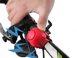 Dzwonek rowerowy klakson elektroniczny głośny 130 db syrena na rower alarm