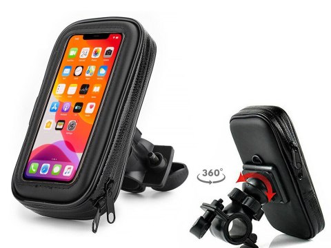 Uchwyt rowerowy na telefon do telefonu wodoodporny zamykany obrotowy 360 Uchwyt rowerowy na telefon do telefonu wodoodporny zamykany obrotowy 360