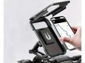 Uchwyt rowerowy na telefon do telefonu wodoodporny zamykany obrotowy 360