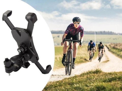 Uchwyt rowerowy stabilny mocny na telefon do telefonu motor kierownicę 360 Uchwyt rowerowy stabilny mocny na telefon do telefonu motor kierownicę 360