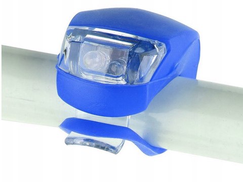 Oświetlenie rowerowe lampki 2 led przód rower 2szt silikonowe wodoodporne Oświetlenie rowerowe lampki 2 led przód rower 2szt silikonowe wodoodporne