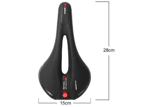 Siodełko rowerowe sportowe siodło miękkie wygodne piankowe żelowe na rower Siodełko rowerowe sportowe siodło miękkie wygodne piankowe żelowe na rower