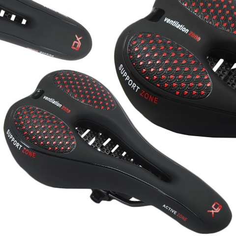 Siodełko rowerowe sportowe siodło miękkie wygodne piankowe żelowe na rower Siodełko rowerowe sportowe siodło miękkie wygodne piankowe żelowe na rower