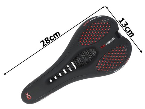 Siodełko rowerowe sportowe siodło miękkie wygodne piankowe żelowe na rower Siodełko rowerowe sportowe siodło miękkie wygodne piankowe żelowe na rower