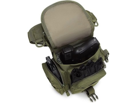 Torba saszetka biodrowa na nogę wojskowa taktyczna pojemna militarna nerka Torba saszetka biodrowa na nogę wojskowa taktyczna pojemna militarna nerka