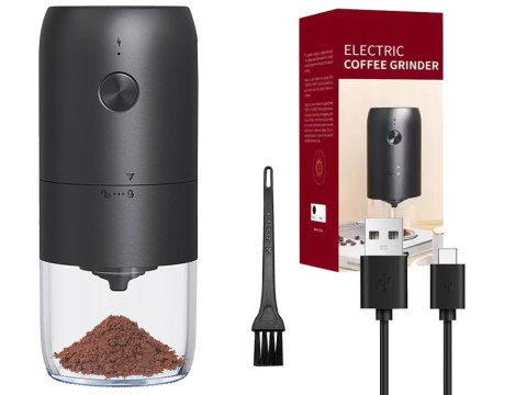 Młynek do mielenia kawy ziaren orzechów ziół mocny elektryczny usb espresso Młynek do mielenia kawy ziaren orzechów ziół mocny elektryczny usb espresso