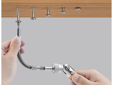 Zestaw komplet narzędzi bitów torx kluczy nasadowych 5-14mm 38 elementów Zestaw komplet narzędzi bitów torx kluczy nasadowych 5-14mm 38 elementów