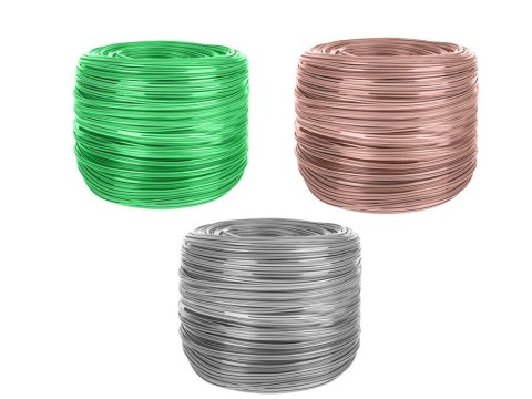 Żyłka z drutem tnąca zbrojona do kosy spalinowej czterokątna kwadrat 2,7mm Żyłka z drutem tnąca zbrojona do kosy spalinowej czterokątna kwadrat 2,7mm