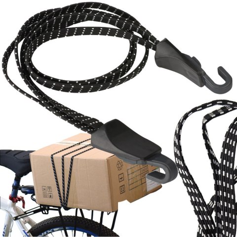 Gumy do bagażnika rowerowego ekspandery na bagaż bagażnik rower mocne 60cm Gumy do bagażnika rowerowego ekspandery na bagaż bagażnik rower mocne 60cm