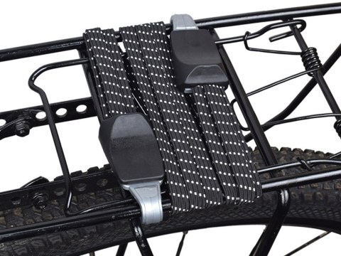Gumy do bagażnika rowerowego ekspandery na bagaż bagażnik rower mocne 60cm Gumy do bagażnika rowerowego ekspandery na bagaż bagażnik rower mocne 60cm