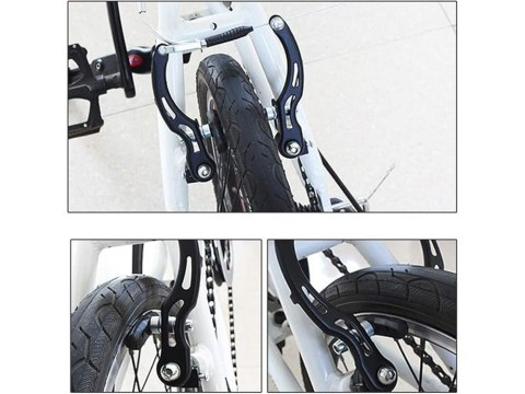 Klocki rowerowe hamulca v- breake komplet z gwintem szczęki rowerowe Klocki rowerowe hamulca v- breake komplet z gwintem szczęki rowerowe