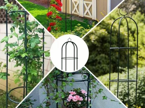 Pergola ogrodowa podpora do kwiatów kolumna do pnączy łuk dzwon na róże 190 Pergola ogrodowa podpora do kwiatów kolumna do pnączy łuk dzwon na róże 190